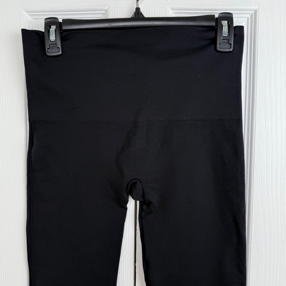 Spanx Look At Me Now Seamless‎ Leggings XL Black High Waisted Slimming - Picture 2 of 4